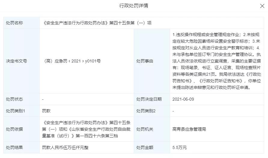 PVC巨头发生火灾？曾五次被罚超百万！